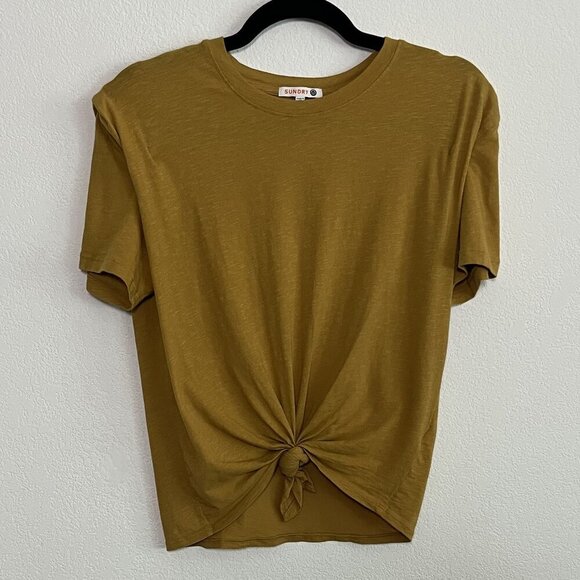 Sundry Twist Front Shirt - Picture 1 of 3